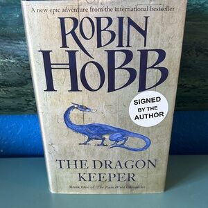 The Dragon Keeper Book by Robin Hobb Signed by Author